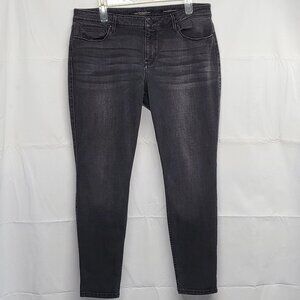 Guess Jeans Power Stretch Skinny Womens Size 34 Pockets Black Denim Pants